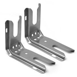 2 Pcs Anti Tip Bracket for Stove WP3801F656-51 3801F656-51 with Whirlpool, Kenmore, KitchenAid, Maytag Range/Oven Floor or Wall Mount Anti Tip Bracket Replaces 12400045 PS11741944 AP6008803 (2PCS)