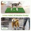 LOOBANI Dog Grass Pee Pads, Artificial Dog Grass Pads for