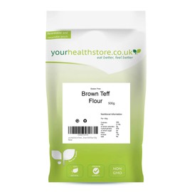 yourhealthstore Premium Gluten Free Brown Teff Flour 500g