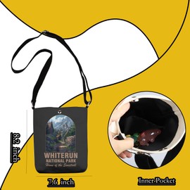 WCGXKO Video Game Crossbody Bag Gamer Merchandise Game Messenger Bag For Fans (PARK Home of XK)