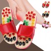 HL Acupressure Health Slippers 03. Red (245-250mm) / ONESIZE