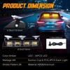 OPPBUY Strobe Light for Trucks,High Bright 48 LEDs Interior Dash