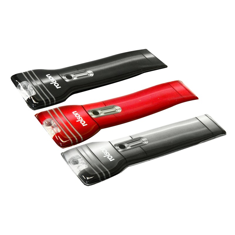 Rolson 61593 Fridge Magnet Torch, Black