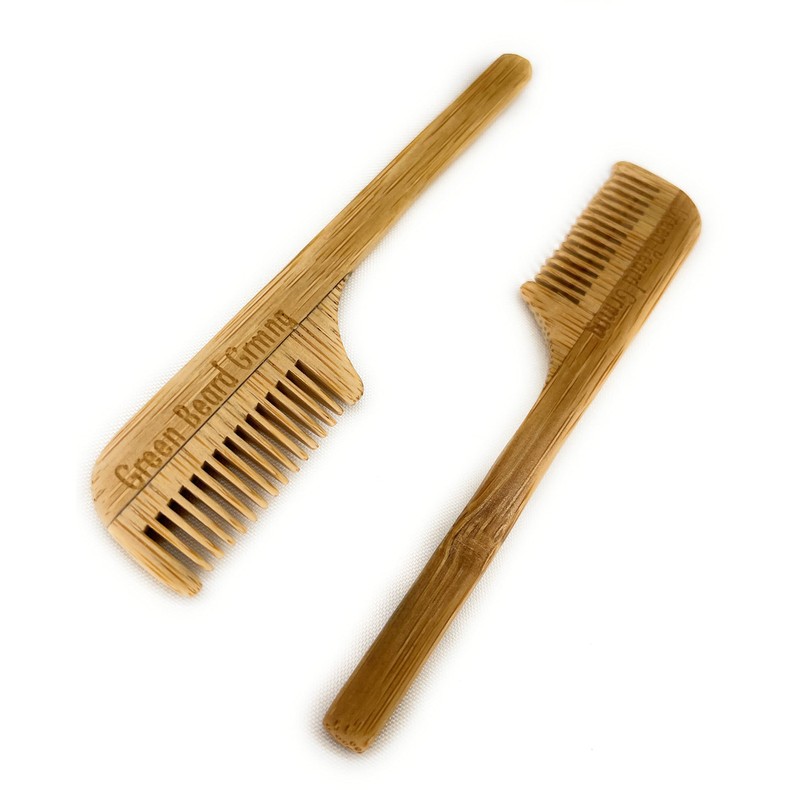 Sapling Grove Mustache Brush & Comb (2 brushes & 2