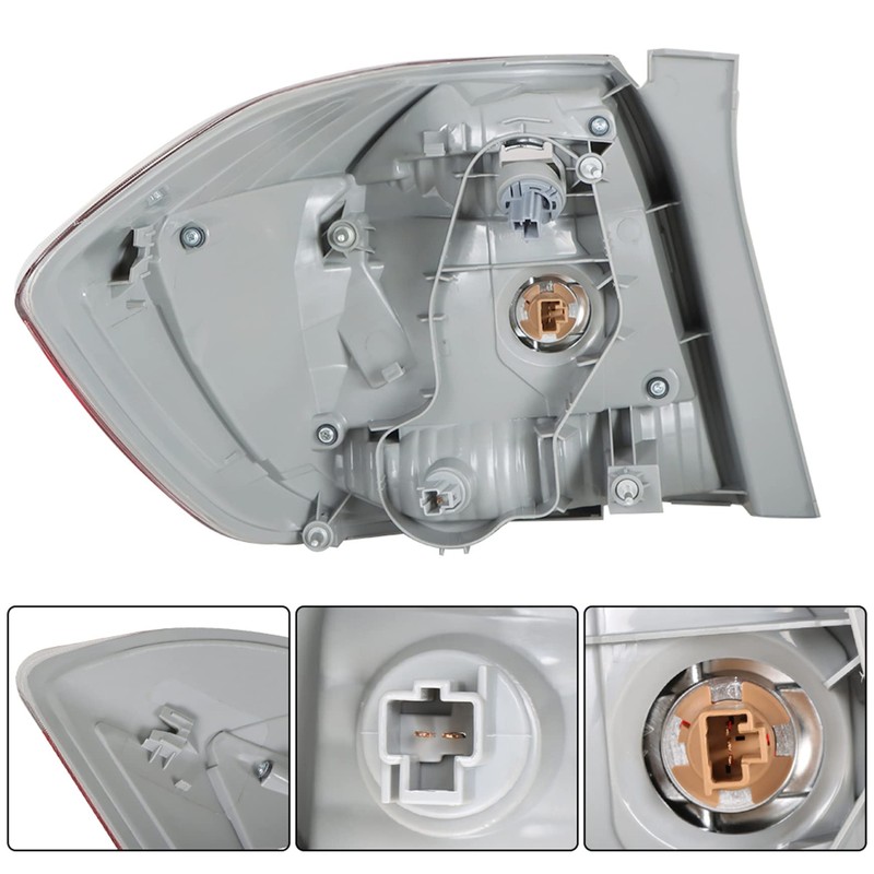 Silscvtt Passenger Side Outer Tail Light Assembly Replacement for Highlander