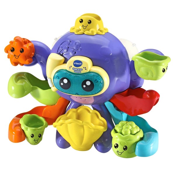 Vtech - Baby Octopus Playing in the Bathroom, Colour (80-555222)