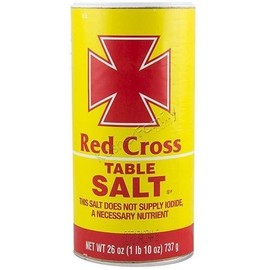 Red Cross Table salt 26 oz