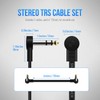 Shaevle TRS Guitar Patch Cable 1/4 inch Right Angle Effect