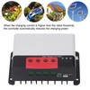 Solar Charge Controller Aluminum Alloy MPPT Auto Solar Charge Controller