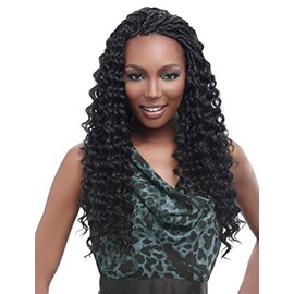 Harlem125 Synthetic Hair Braids Kima Braid Ripple Deep 20" (6-Pack, 2)