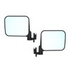 Wide Side Mirrors for Polaris Ranger XP 1000, Adjustable Clear