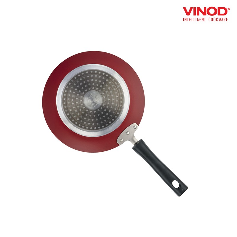 Vinod Cookware Concave Tortilla Pan (Roti Tawa) with Induction Base