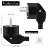 Schuko Plug 250 V/16 A Euro Plug Power Plug Angle