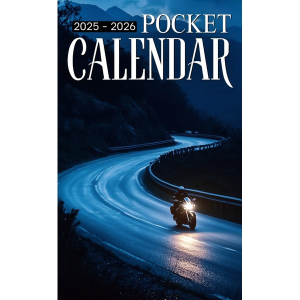 Pocket Calendar 2025-2026: 2 Years Pocket Planner with Inspirational Quotes