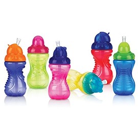 Nuby 2 Pack No-Spill Flip-It Cup (Varied)