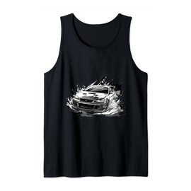 Rally Sports Car Tuning Motorsport Drift Burnout Turbo V8 Tank Top