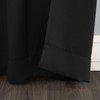 Sun Zero Easton Blackout Energy Efficient Grommet Curtain Panel, 54"