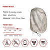 Amradield Head Mask,Silver Fiber,Head Cover Net,High Protection Hat,Shielding Signal Fluctuation