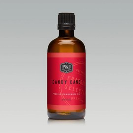 P&J Trading Candy Cane Scented Oil | P&J Trading Premium Fragrance for Candle Making, Soap Making, & More! - Size: 100ml