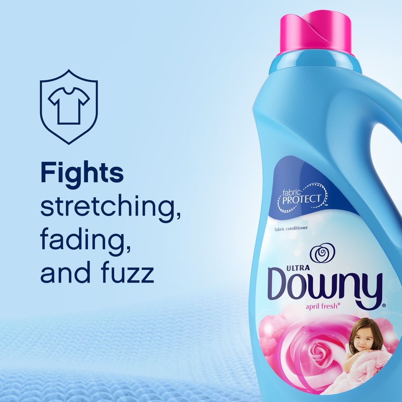Downy April Fresh Liquid Fabric Conditioner (Fabric Softener), 164 fl