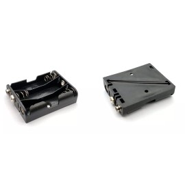 AA 4.5V Power Supply 3 x AA Battery Holder Storage Case Box With 9V Buckle