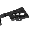 Unbranded Vivid Black Rear Fender Support Brackets For Harley Street
