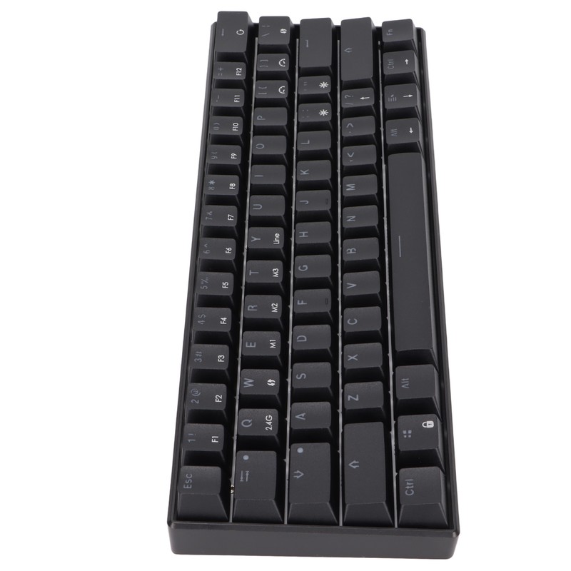 Mechanical Keyboard 61 Keys Three Modes Support Wireless Portable Ergonomic