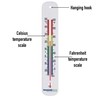 Wall Thermometer 215mm - Colour Coded Room Thermometer - Made