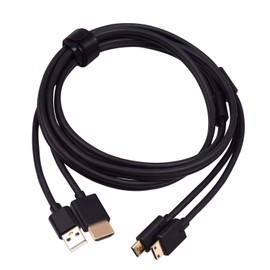 1.55m 2-in-1 Cable HD USB Type C for BOSTO Graphics Tablet Monitor Transfer Speed Compatible Length and Durable.