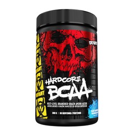 Mutant MUTANT HARDCORE BCAA - Pre, Intra or Post Workout C BCAA next level branched-chain Amino Acids Supplement C Hydration + Recovery - 30 serving - Blue Raspberry