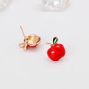 Teacher Small Stud Earrings for Women Gold Plated Funny Cute