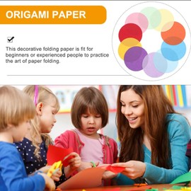 Set of 500 Presentation Cards - 15 cm Round Presentation Cards, 10 Colours, Metaplane Cards, Presentation Case, Colourful Cards, Teacher Supplies for Office, School, Presentation and Presentation, Lecture
