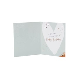 UK Greetings Birthday Card for Husband - Hearts Design