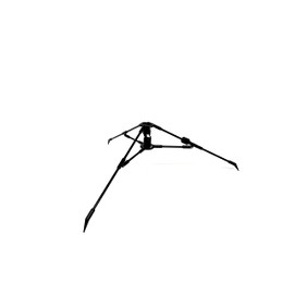 FISHIN' STIX All Terrain Stand Tripod 2 Pack - Attach to Any Rod Holder for use on Ice or Solid Ground