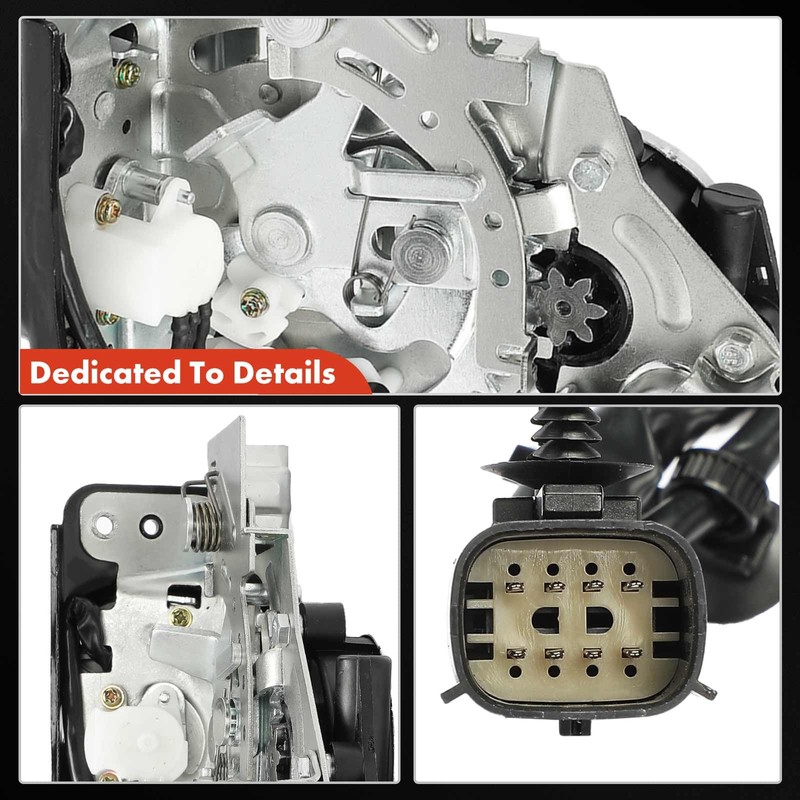 A-Premium Rear Tailgate Lock Actuator Compatible with 2013-2019 Ford Flex,