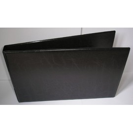 A4 Deluxe Landscape Binder in Black