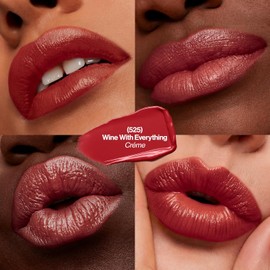 Super Lustrous Lipstick tono Wine with Everything (Creme)