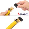 Sanpaint 12 Pieces Garden Hose End Caps with Washers, PVC