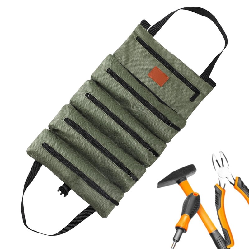 Rolling Tool Storage Bag - Electrician Tool Bag - Neat