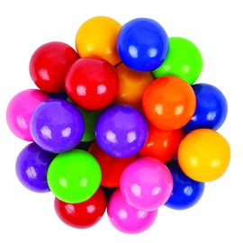 Snack Attack Assorted Gumballs Bubble Gum Classic Vending Machine Candy Double Sealed Freshness Kids & Adults 2lb Bag