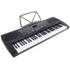 Hamzer 61-Key Portable Electronic Keyboard Piano with Stand, Stool, Headphones,