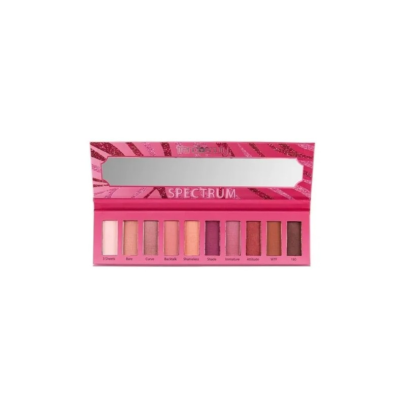 Sombras Spectrum Trend Beauty Paleta Sombras Trend Beauty Color De