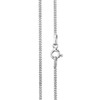Avesano Women's Curb Chain Necklace 925 Silver (Width 1.4 mm)