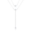 Pearl Necklaces for Women Double Layers Classic Choker Chain Simple
