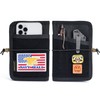 VIPERADE VE11 Pocket Journal Pouch, EDC Wallet Small Notebook Cover,