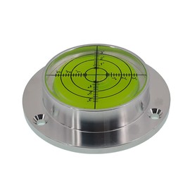 UMEI Vientiane Scale High Precision Horizontal Bubble Aluminium Case Bullseye Spirit Bubble Surface Level Round Inclinometers Two Sizes are Available (60X14MM)