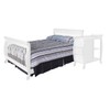 DaVinci Twin/Full Size Bed Conversion Kit (M4799) in White
