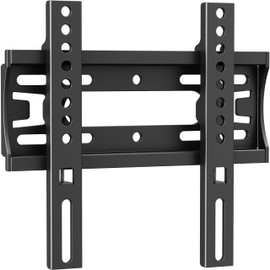 USX MOUNT TV Wall Bracket, Ultra Thin, For 10-43 Inches LED, LCD TV Monitor, Load Capacity 66.1 lbs (30 kg), Compact, TV Hardware, Fixed, General Purpose Bracket, VESA Compatible Max. 7.9 x 7.9 inches (200 x 200 mm), Minimum 2.0 x 2.0 inches (50 x 50 mm)