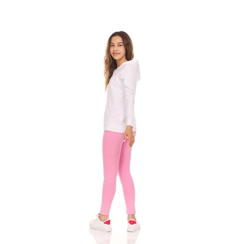 Pink Angel Girls’ 5-Pack Leggings – Soft Cotton Stretch Pants