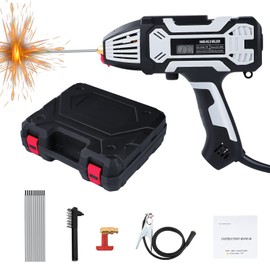 Oubit Portable Electric Welding Machine,110V Portable Welder Handheld with IGBT Inverter Variable Current Adjustment,Portable ARC Welder Gun, Ideal for Home DIY and Industrial Use